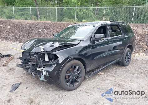 2017 Dodge Durango Gt Awd from USA, damaged, VIN 1C4RDJDG0HC839505